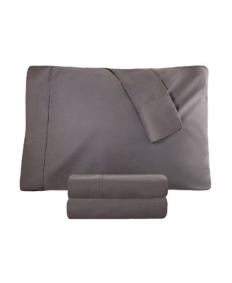 300-TC Crisp Cotton Percale Deep Pocket Sheet Set, Queen
