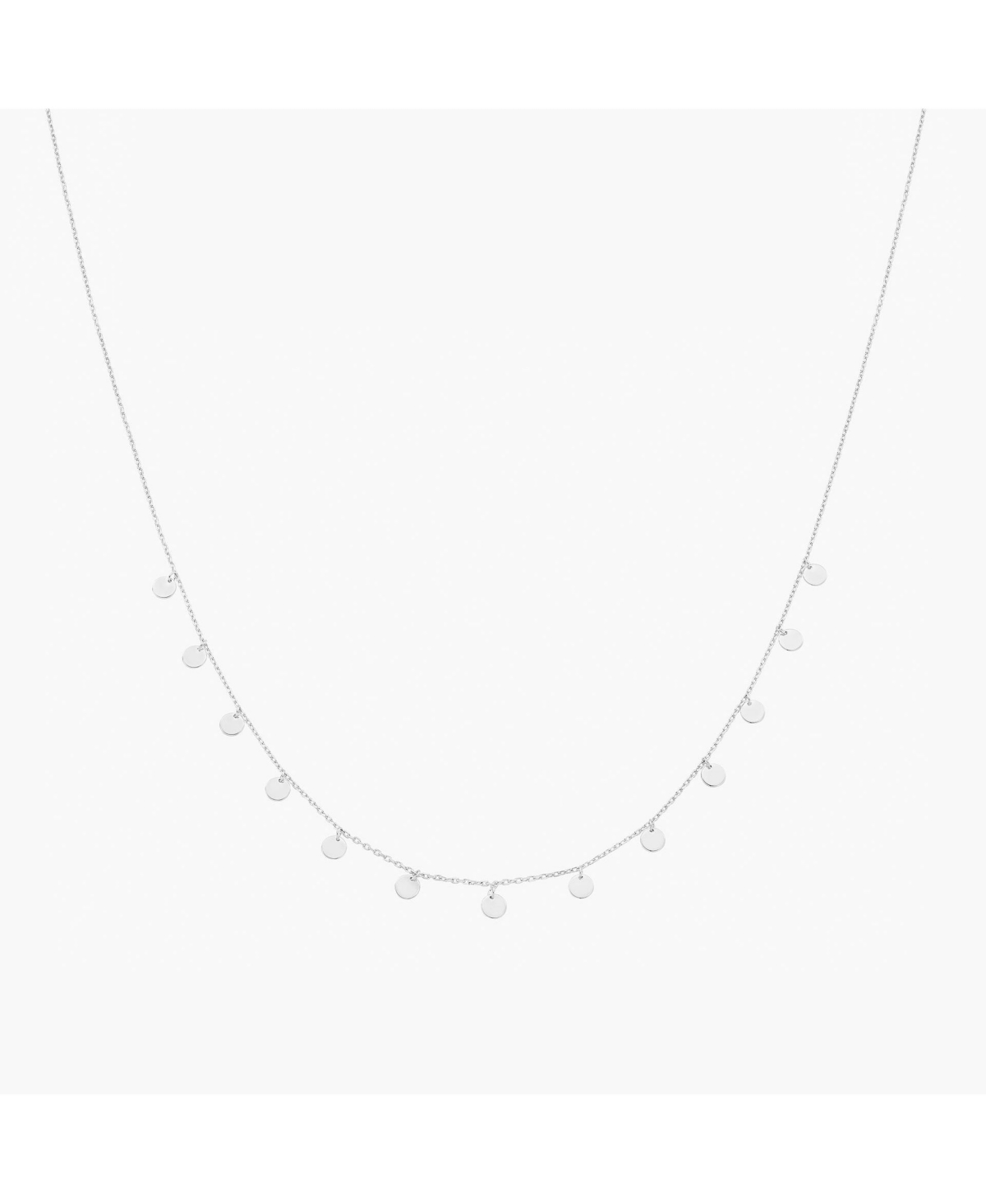 Katy Charm Necklace - Silver