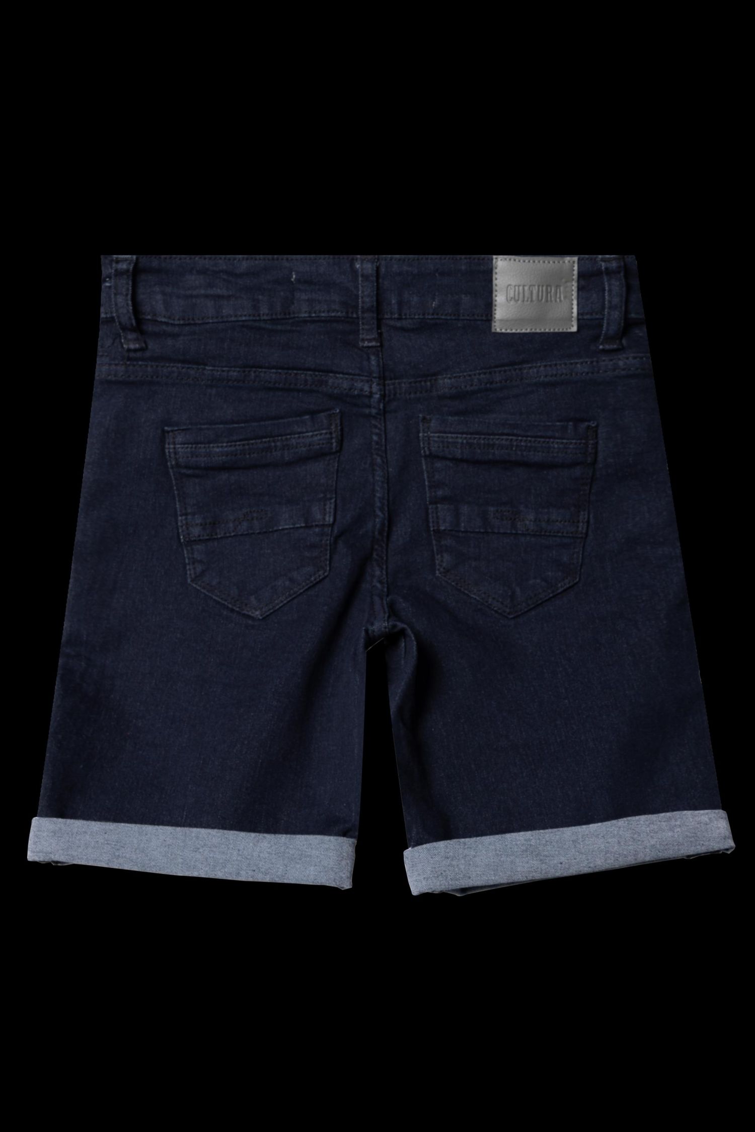 Little Boys Roll-Up Denim Shorts 2-Pack