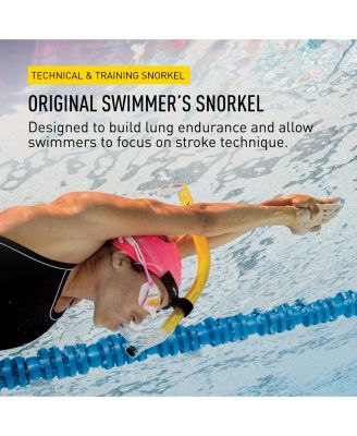 Original Swimmers Snorkel - Junior, Adjustable, Purge Valve