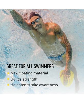 Agility Floating Swim Paddles - Lap Swimming Gear for All Levels