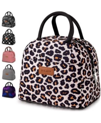 Insulated Tote Lunch Bag With Soft Padded Handles