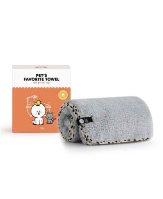 PET S FAVORITE TOWEL, Premium High Quality Microfiber Pet Towel, Mustard (S)