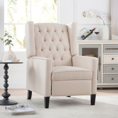 27" Wide Manual Wing Chair Recliner