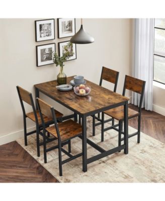 Dining Chair Set Of 2, Accent Chair, Industrial, Steel Frame, For Dining Room