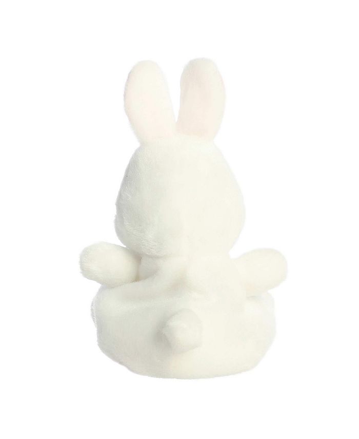 Aurora Mini Cottontail Bunny Palm Pals Adorable Plush Toy White 5" - Macy's