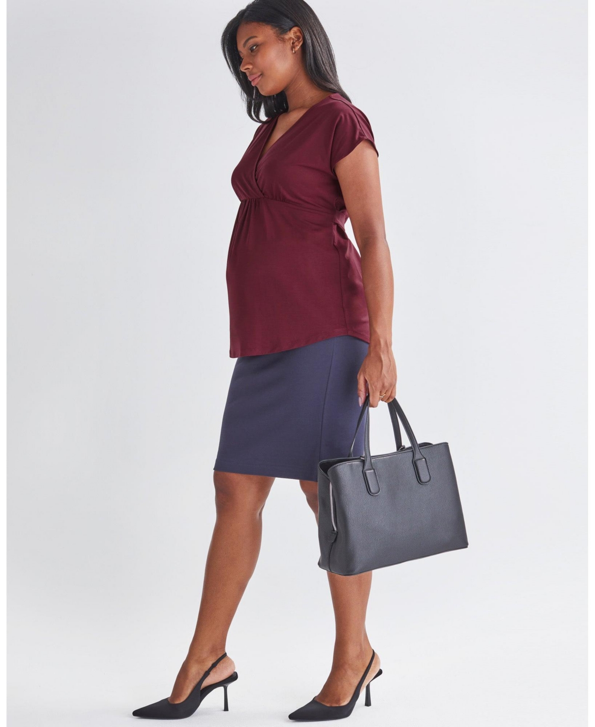 Angel Maternity Maternity Angel Crossover Work Top
