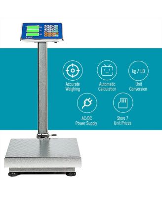 660 lbs Weight Platform Scale Digital Floor Folding Scale