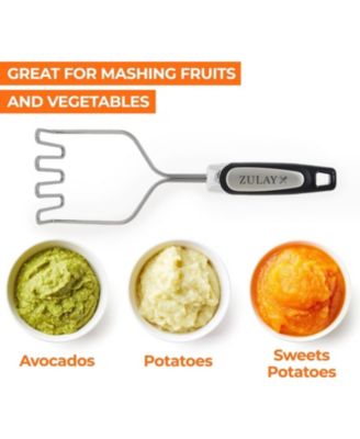 Premium Masher Hand Tool and Potato Smasher Metal Wire Utensil