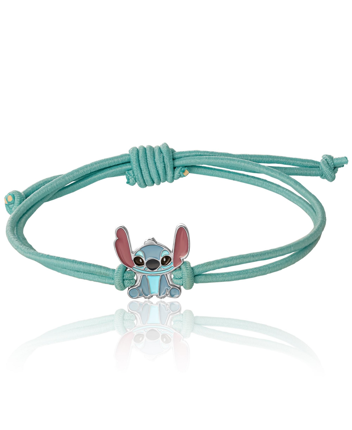 Disney Lilo and Stitch Fashion Stitch Cord Bracelet Set Of 3 - pink, green