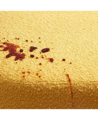 Mid-Century Modern Upholstered Boucle Dining Chair