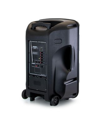 15 Inch Rechargeable Bluetooth Portable Party PA Speaker System With SD/FM/USB Inputs