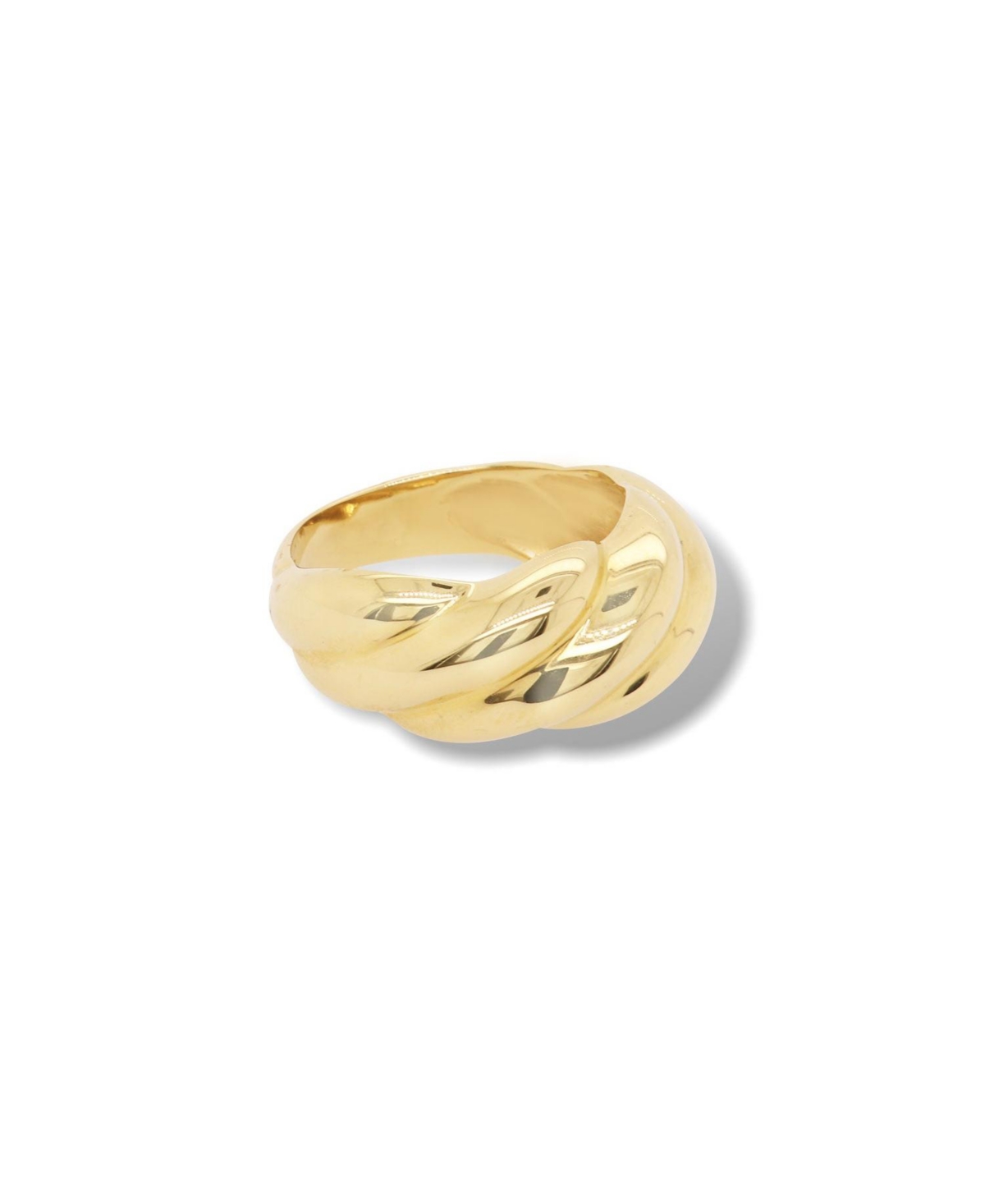 Gold Croissant Ring - Gold