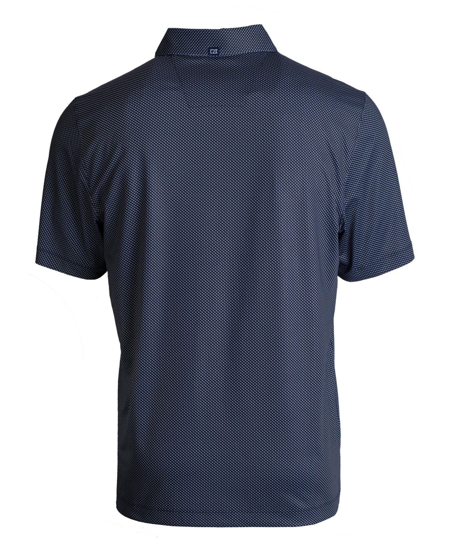 Men's Cutter and Buck Pike Eco Symmetry Print Stretch Recycled Polo