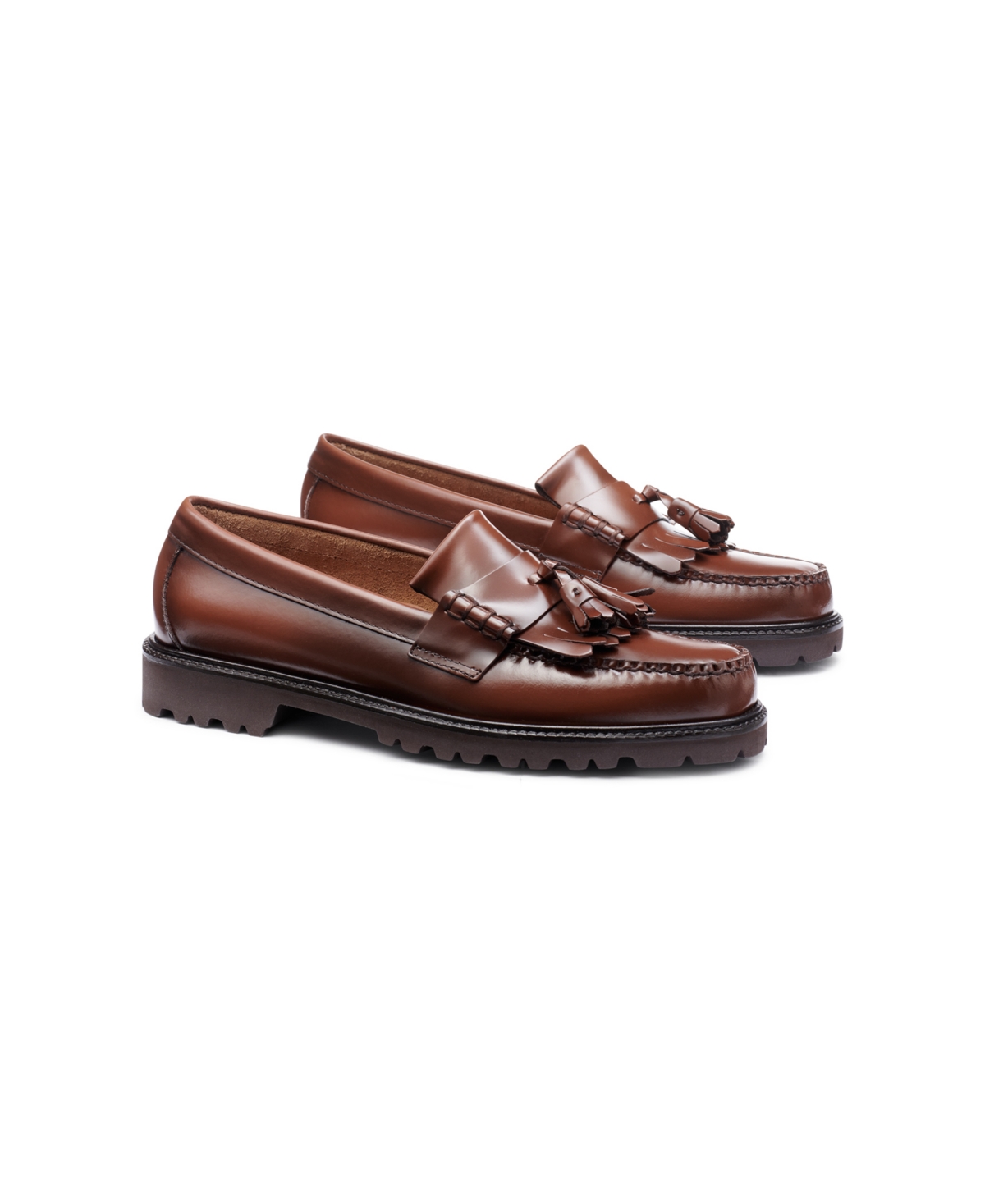 Gh Bass G.h.bass Men's Layton Kiltie Lug Weejuns Loafers In Whiskey