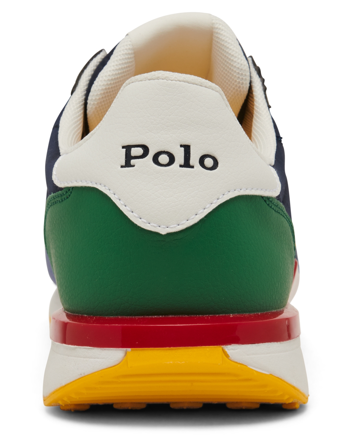 Shop Polo Ralph Lauren Big Kids Train 89 Casual Sneakers From Finish Line In Multi