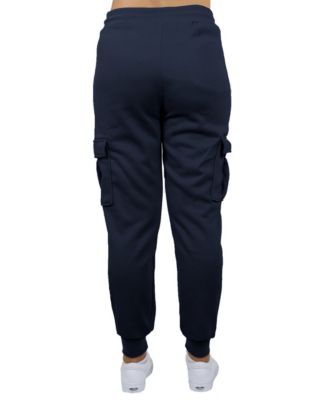 Women's Heavyweight Loose Fit Fleece-Lined Cargo Jogger Pants