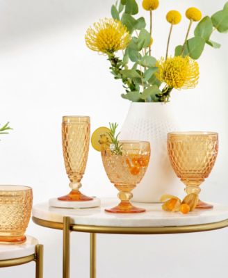 Boston Red Wine Glasses, Set of 4 