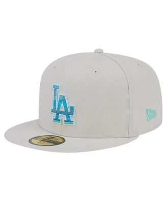Men's Khaki Los Angeles Dodgers Stone Mist 59FIFTY Fitted Hat