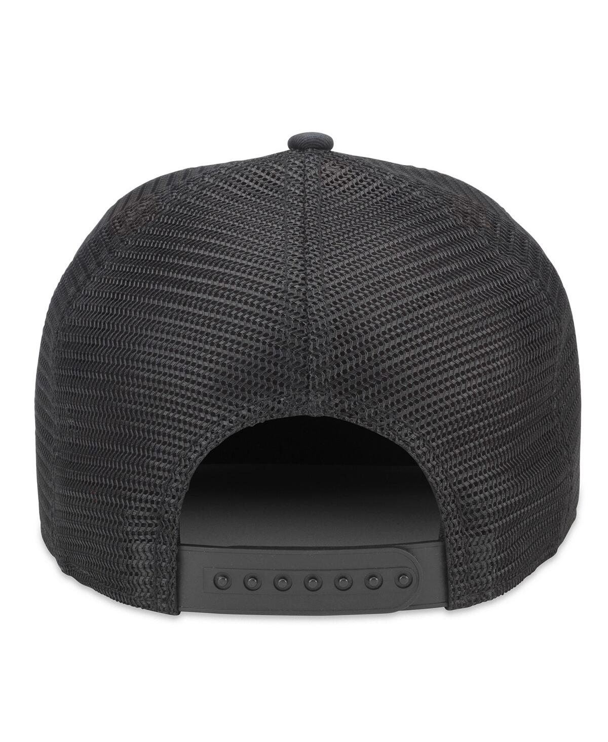 American Needle Men'sBlack Pink Floyd Sinclair Trucker Adjustable Hat - Cream, Black