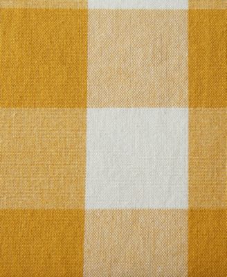 Everyday Basic Kitchen Collection Large Woven Cotton Dishtowel/Tea Towel Set, 18x28", Honey Gold, 5 Count