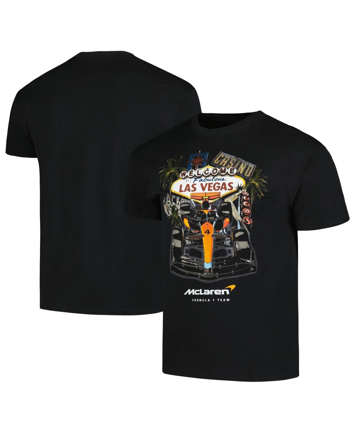 Outerstuff Men's Black Mclaren F1 Team 2024 Las Vegas Grand Prix All Speed T-shirt