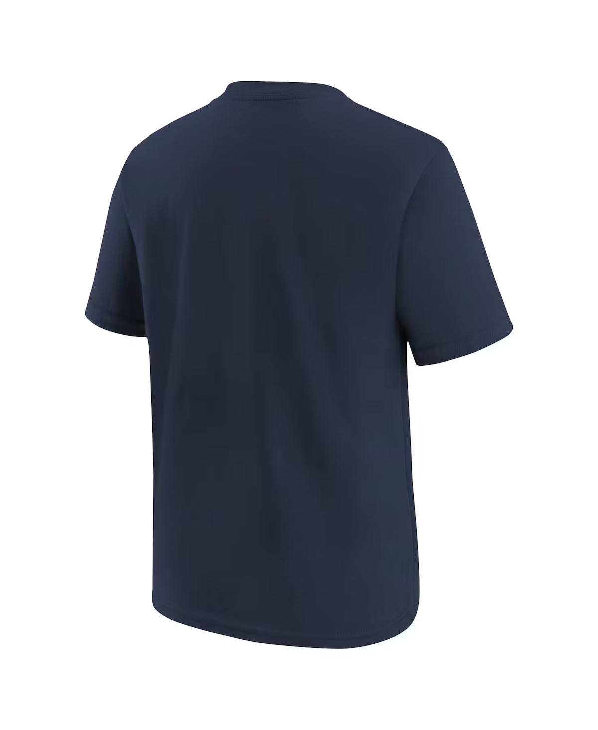 Nike Youth Navy Indiana Fever Essential Logo T-shirt In Navy