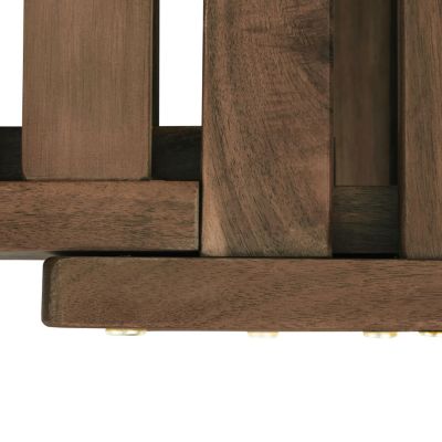 Streamdale Adjustable Patio Daybed Sofa with Gray Cushions