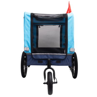 Heavy-Duty Foldable Pet Stroller Trailer