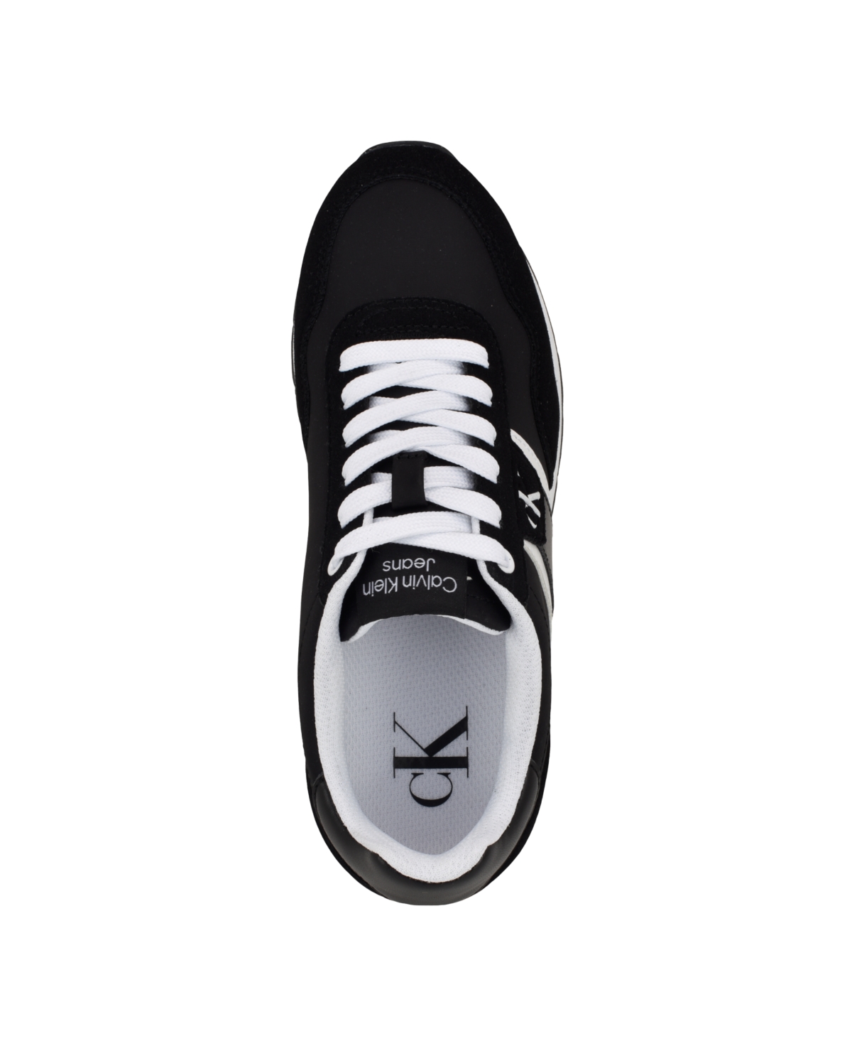Calvin Klein Women's Carene Round Toe Lace-up Casual Sneakers