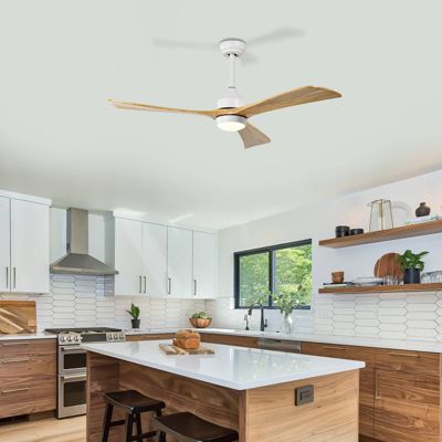 52 Inch Ceiling Fan with Remote Control and 6 Speed Settings