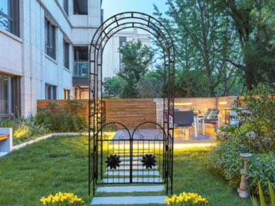 Metal Garden Arch for Support and Events