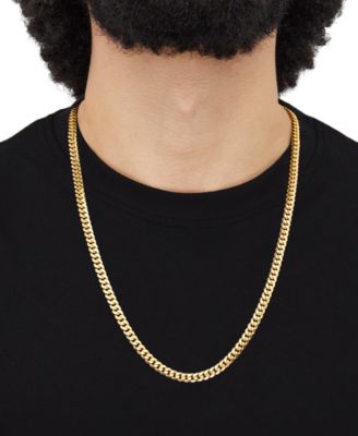 Lightweight Miami Cuban Link 26" Chain Necklace (6mm) in 10k Gold