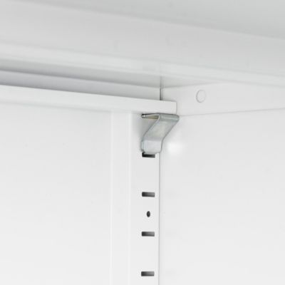 Steel Lockable Storage Cabinet with Adjustable Shelves