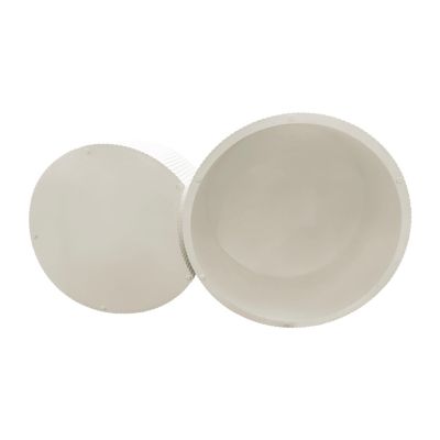 Streamdale Vertical Stripe Nesting Coffee Table Set (2 pcs)