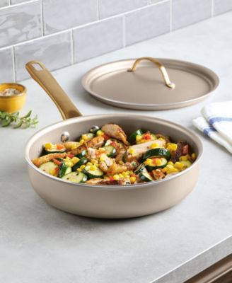 Radiant Aluminum 2.75-Quart Saute Pan with Lid