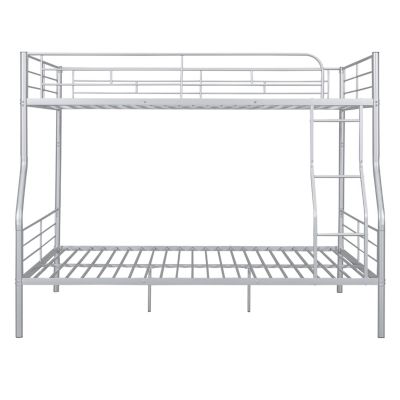 Full XL Over Queen Metal Bunk