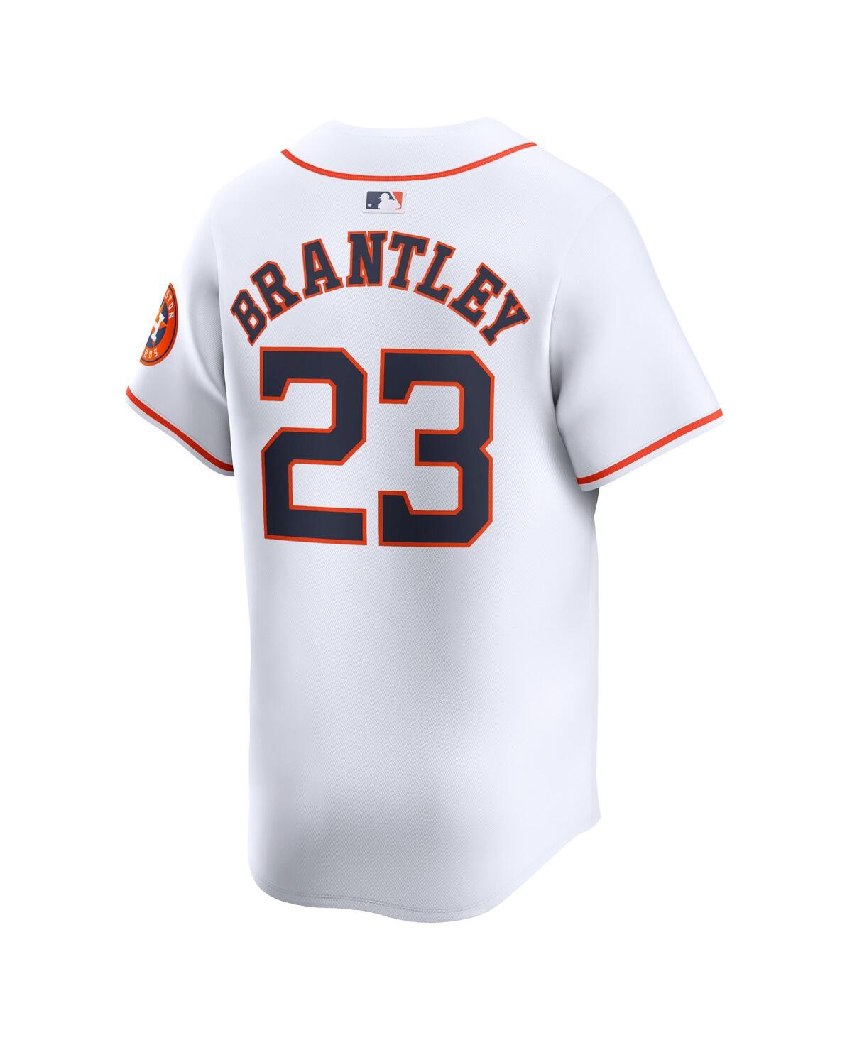 Nike Men's Michael BrantleyHouston Astros Home Limited Player Jersey - White