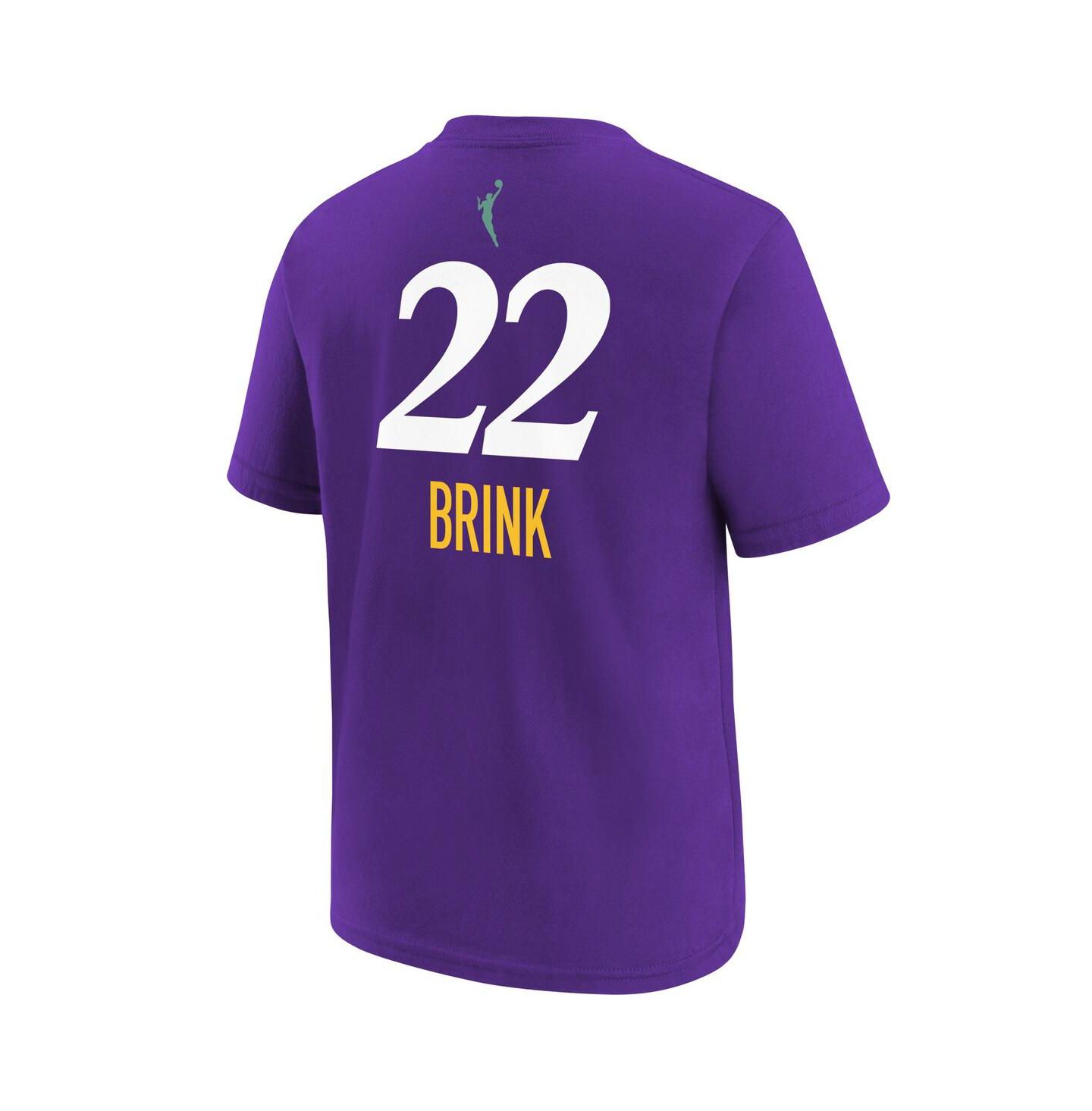 Мужская футболка Nike and Cameron Brink Purple Los Angeles Sparks 2024 WNBA Draft Name & Number — фото 3