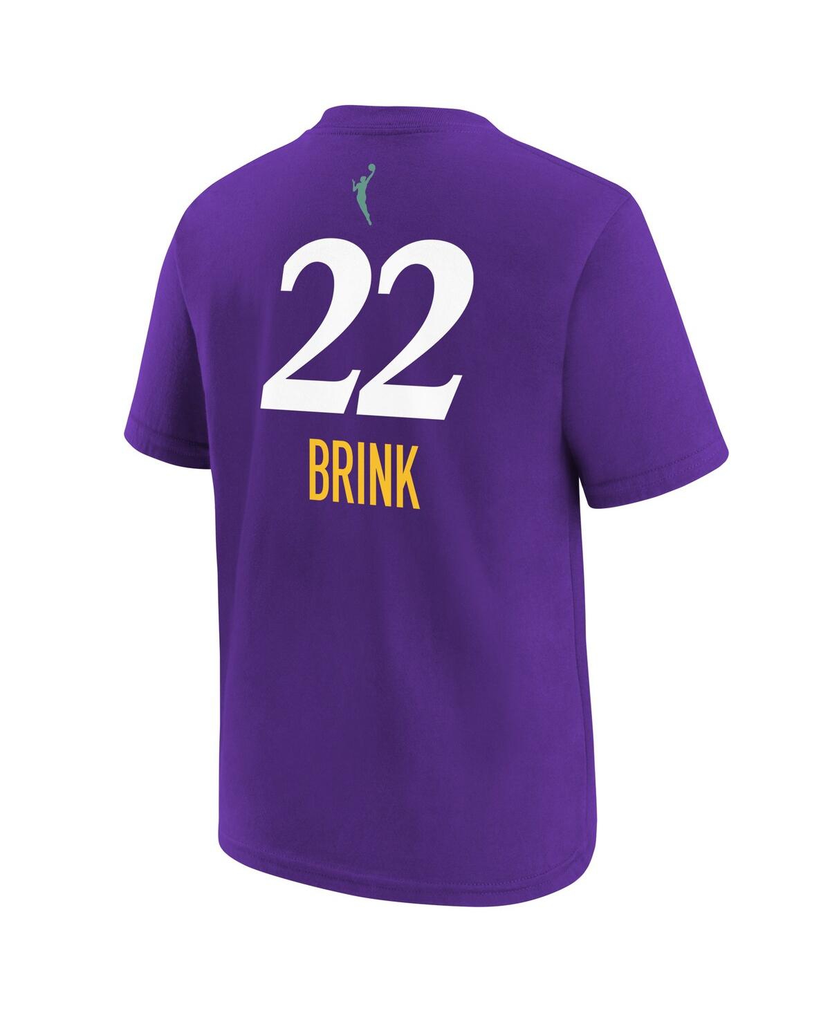 Nike Men's And Woman's Cameron Brink Purple Los Angeles Sparks 2024 Wnba Draft Name Number T-shirt In Purple