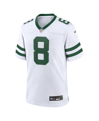 Men's Aaron Rodgers Legacy White New York Jets Game Jersey