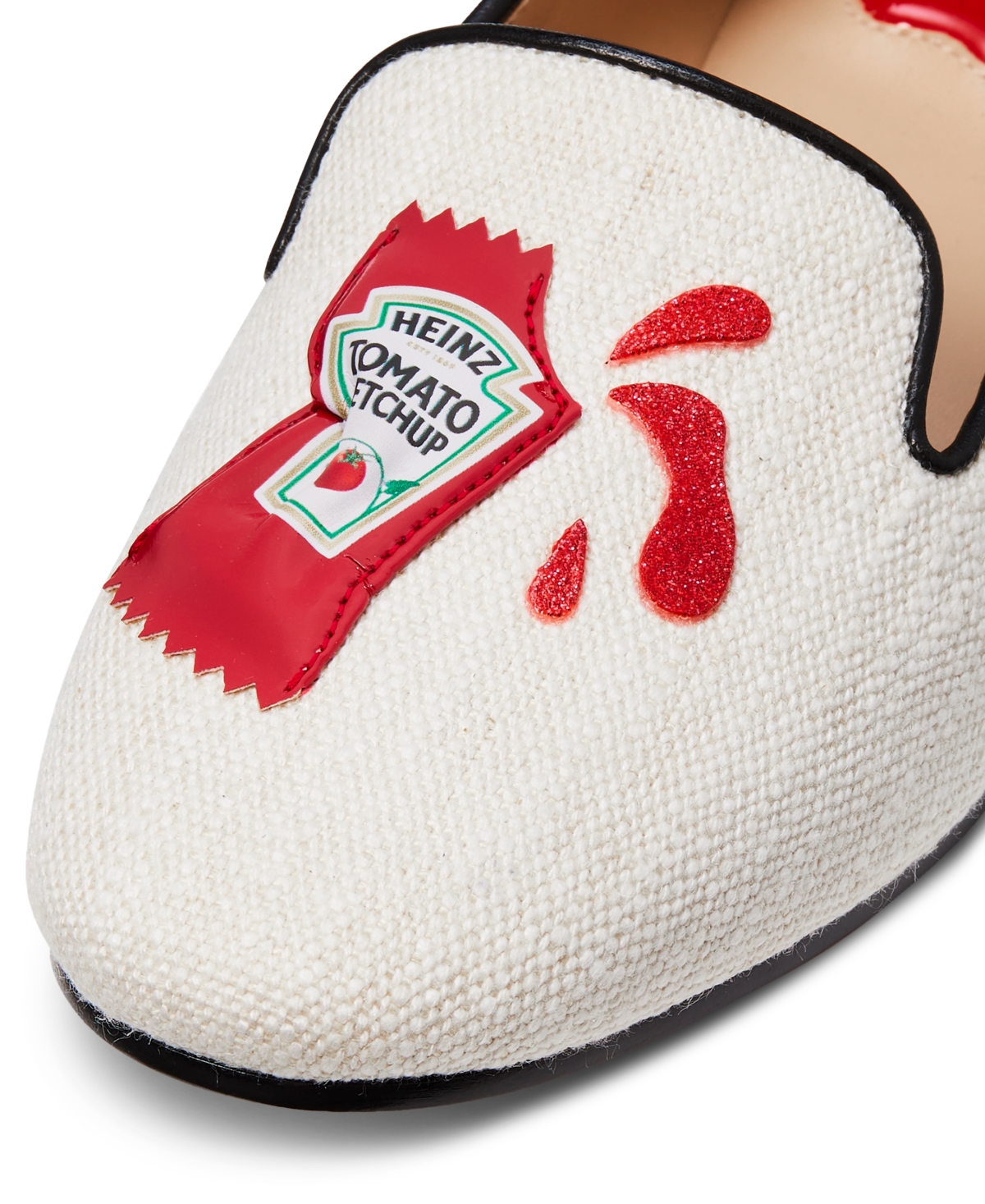 KATE SPADE X HEINZ WOMEN'S GRAPHIC LOAFER FLATS 