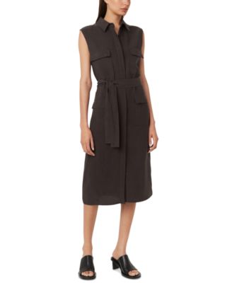Frank And Oak - Women's Sleeveless Utility Shirtdress