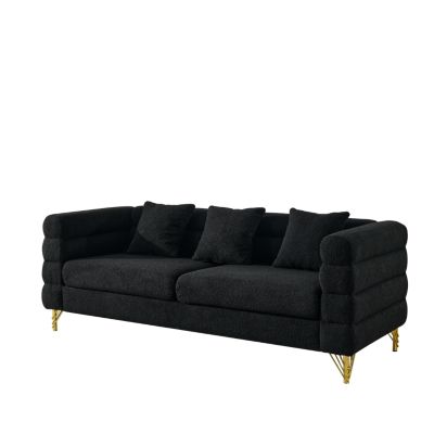  Oversized 3-Seat Sectional with Pillows