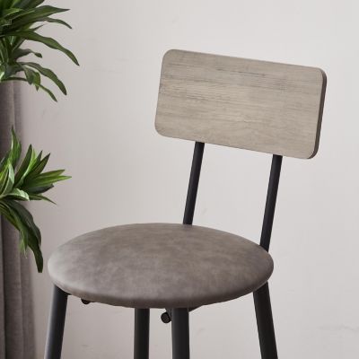 Streamdale Upholstered Stool with Shelf