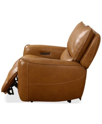 Derban 40&amp;quot; Leather Zero Gravity Recliner, Created for Macy&#39;s