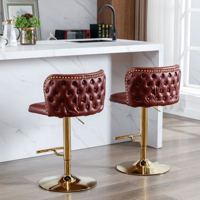 Streamdale Adjustable Swivel Bar Stools