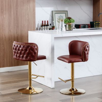 Streamdale Adjustable Swivel Bar Stools