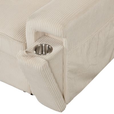 Sleeper Sectional with Storage & Cup Holders