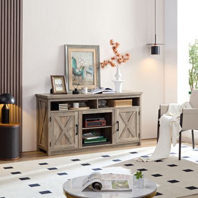 Wash Farmhouse TV Media Stand - Up To 65"